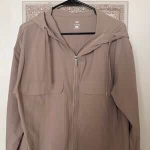 Women's Cropped Jackets Zip front Lightweight Size L